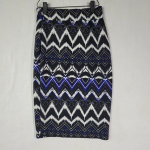 Ultra Teeze Women's Size S Black Asymmetric Pullover Dress Skirt Style-67400RICE